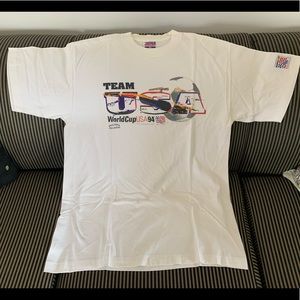 FIFA World Cup Team USA 1994 Vintage T-shirt Exclusive Stadium Official Licensed